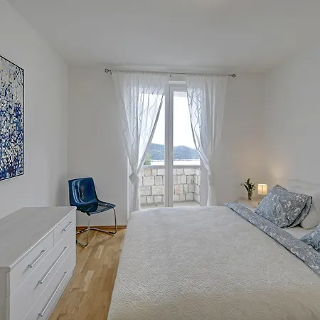 Perfect Sea View Terrace Zlatni Potok 두브로브니크