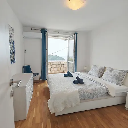 公寓 Perfect Sea View Terrace Zlatni Potok 杜布罗夫尼克