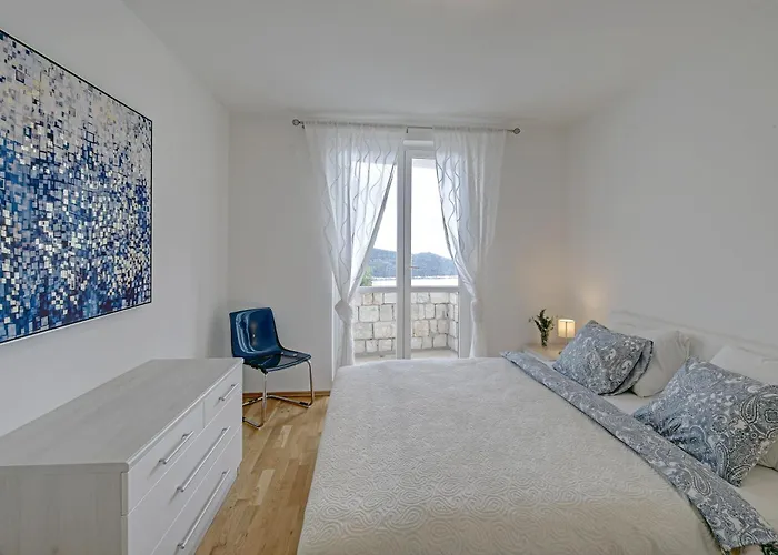 Perfect Sea View Terrace Zlatni Potok 杜布罗夫尼克