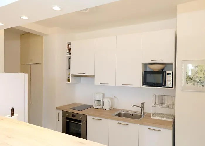 Perfect Sea View Terrace Zlatni Potok 公寓